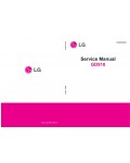 Сервисная инструкция LG GD910