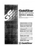 Сервисная инструкция LG GHV-1244, (Goldstar)