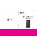 Сервисная инструкция LG KC910