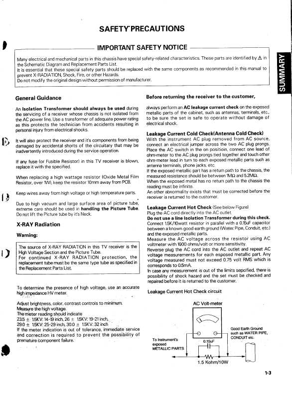 Сервисная инструкция LG KF-20U30, (Goldstar)