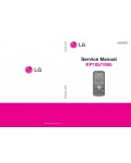 Сервисная инструкция LG KP105, KP106B