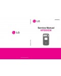 Сервисная инструкция LG KP230, KP250