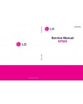 Сервисная инструкция LG KP320