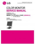 Сервисная инструкция LG L1510P