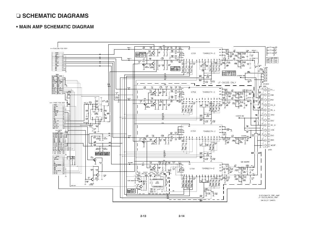 Сервисная инструкция LG LF-D6335, LF-DP6335