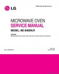 Сервисная инструкция LG MC-8483NLR