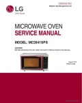 Сервисная инструкция LG MC2841SPS