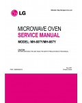 Сервисная инструкция LG MH-607Y, MH-667Y
