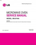 Сервисная инструкция LG MS-0744A