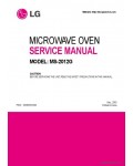 Сервисная инструкция LG MS-2012G