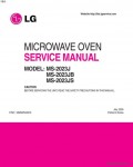 Сервисная инструкция LG MS-2023J