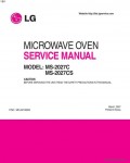 Сервисная инструкция LG MS-2027C