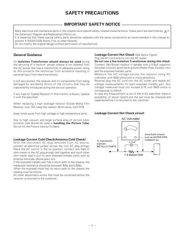 Сервисная инструкция LG MT-42PX10, RF-043D chassis