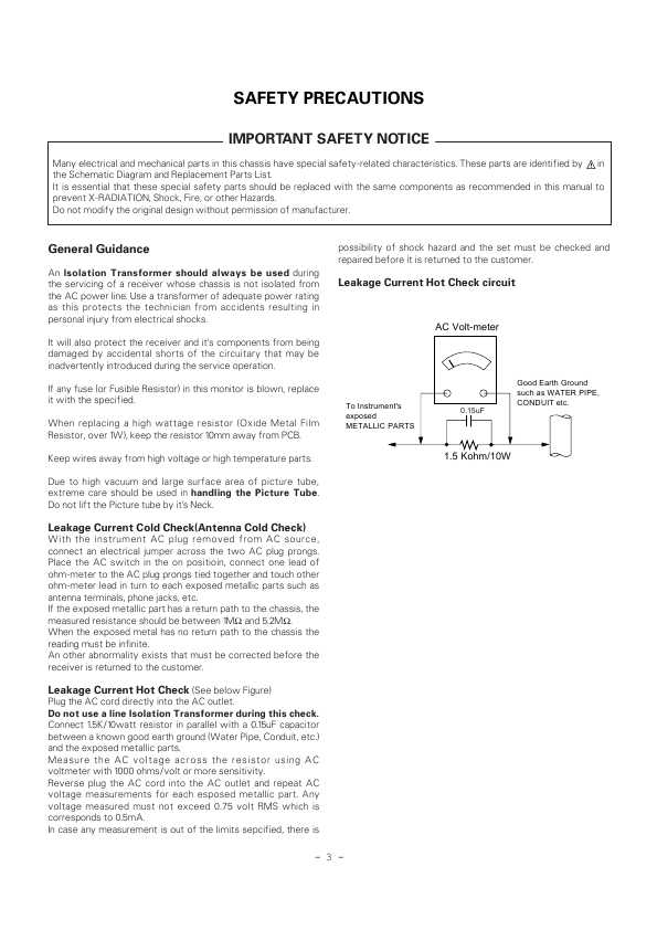 Сервисная инструкция LG MT-60PZ12, NP-00KB chassis