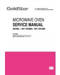 Сервисная инструкция LG MV-1500MG, MV-1501MG GOLDSTAR