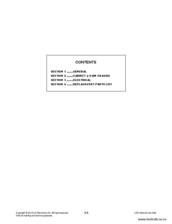 Сервисная инструкция LG NB5540
