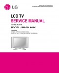 Сервисная инструкция LG RM-20LA6K