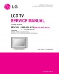 Сервисная инструкция LG RM-20LA70, ML-041B chassis