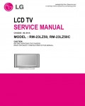 Сервисная инструкция LG RM-23LZ50, RM-23LZ50C, ML-041A chassis