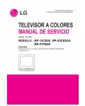 Сервисная инструкция LG RP-14CB20, RP-20CB20A, RP-21FB20, SC-023A chassis