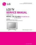 Сервисная инструкция LG RZ-15LA66, ML-041B chassis