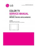 Сервисная инструкция LG RZ-29FA34RB, MC-036A chassis