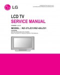 Сервисная инструкция LG RZ-37LZ31, RZ-42LZ31, CL-70