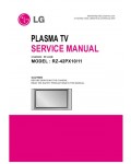 Сервисная инструкция LG RZ-42PX10, RF-043B chassis