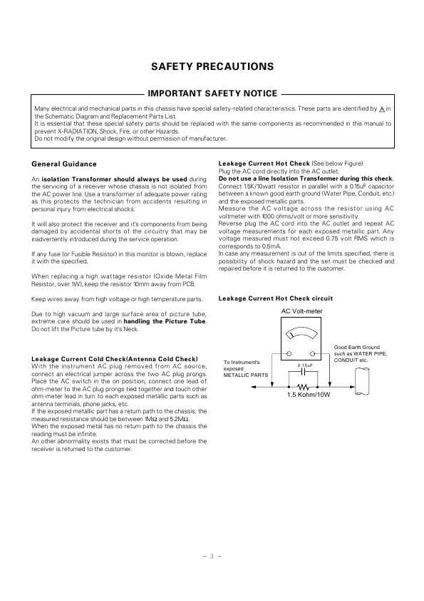Сервисная инструкция LG RZ-42PX10, RF-043B chassis