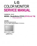 Сервисная инструкция LG STUDIOWORKS E701