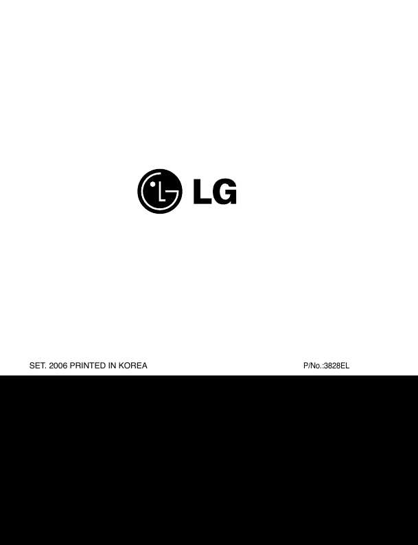 Сервисная инструкция LG TD-C7007-E