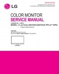 Сервисная инструкция LG W2753VC