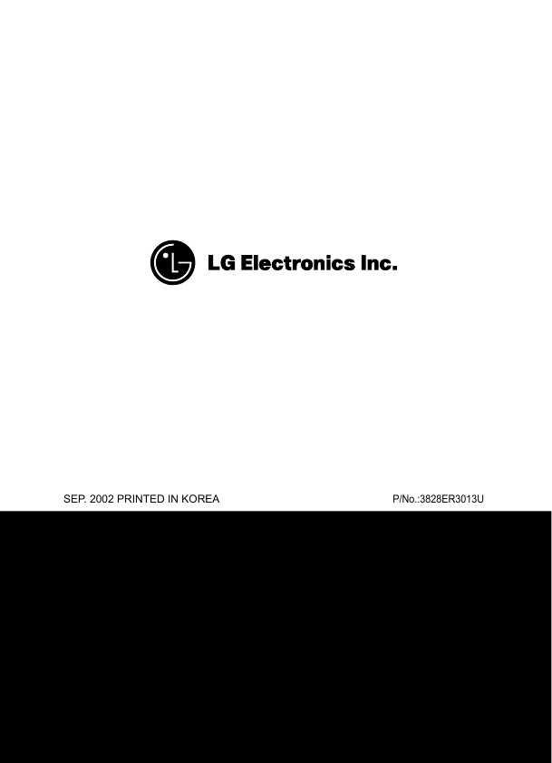 Сервисная инструкция LG WD-8016F