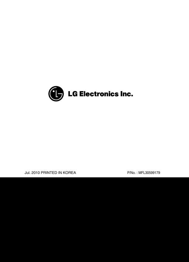 Сервисная инструкция LG WM2240C