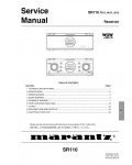 Сервисная инструкция Marantz SR-110