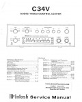 Сервисная инструкция McIntosh C34V