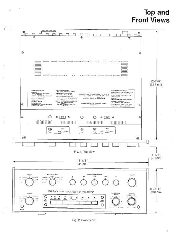 Сервисная инструкция McIntosh C34V