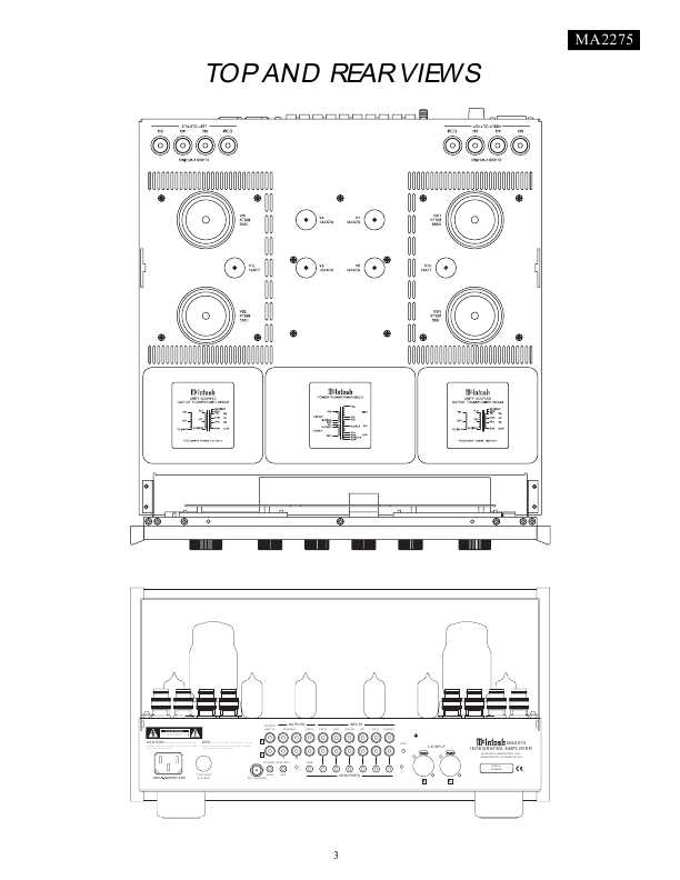 Сервисная инструкция McIntosh MA2275