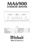 Сервисная инструкция McIntosh MA6900