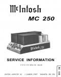 Сервисная инструкция McIntosh MC250