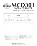 Сервисная инструкция McIntosh MCD301
