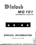 Сервисная инструкция McIntosh MQ101