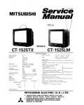 Сервисная инструкция Mitsubishi CT-1525TX/LM