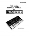 Сервисная инструкция Moog OPUS 3