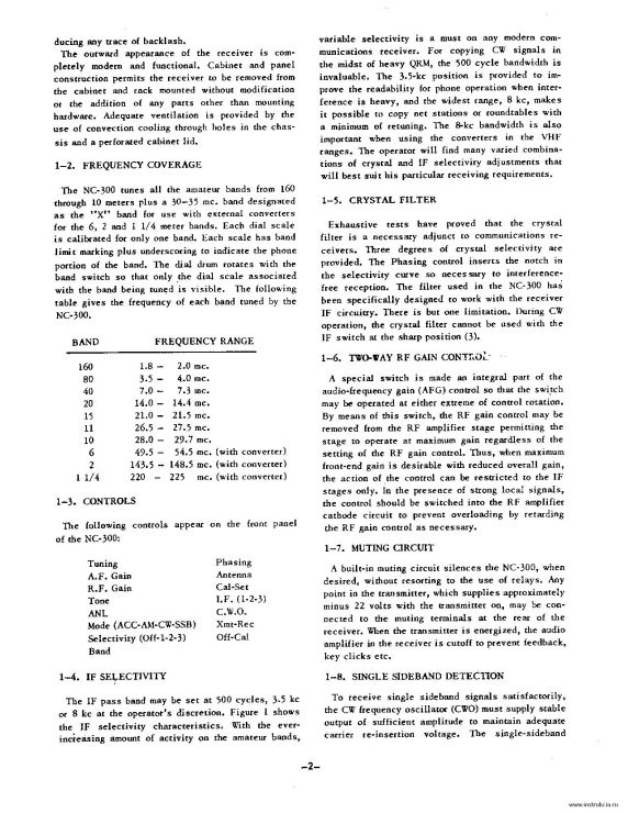 Сервисная инструкция NATIONAL NC-300