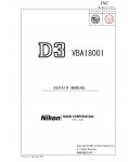 Сервисная инструкция Nikon D3