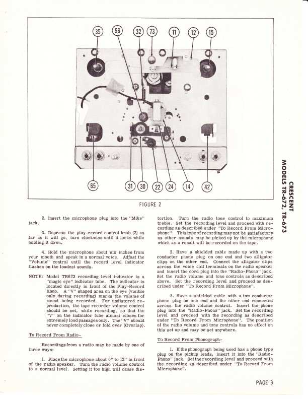 Сервисная инструкция CRESCENT TR-672, TR-673