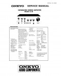 Сервисная инструкция Onkyo A-10