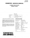 Сервисная инструкция Onkyo DX-3500