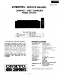 Сервисная инструкция Onkyo DX-C370